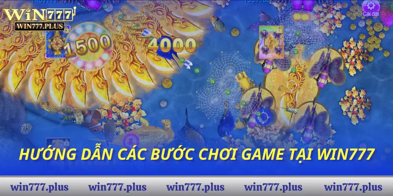 Hướng dẫn các bước chơi game tại Win777
