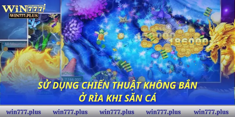 Sử dụng chiến thuật không bắn ở rìa khi săn cá